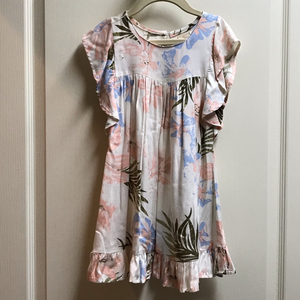 Girls tropical print  O’Neill dress